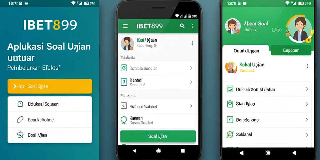Tampilan antarmuka aplikasi IBET899 yang sederhana dan menarik.