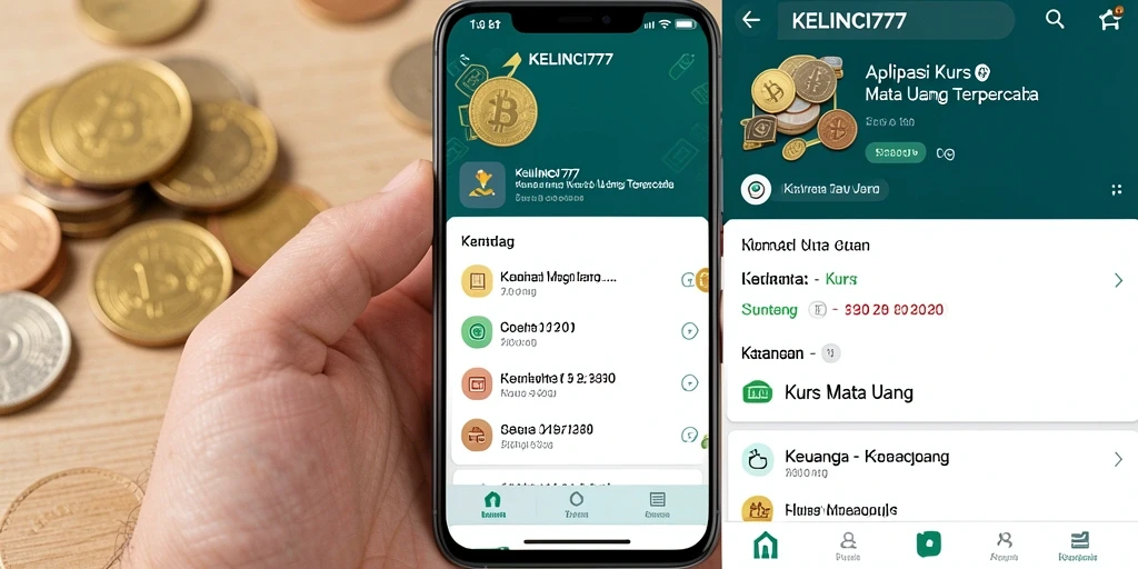 Tampilan antarmuka KELINCI777 yang intuitif untuk Kurs Mata Uang.