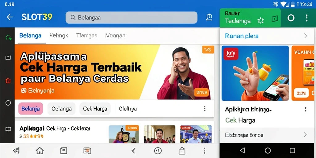 Tampilan antarmuka SLOT39 yang sederhana dan informatif untuk Cek Harga.
