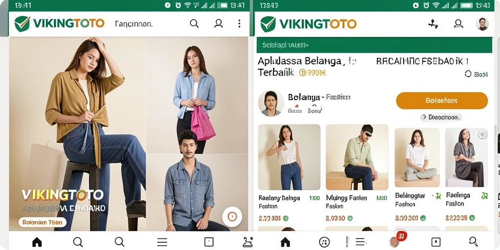Tampilan antarmuka VIKINGTOTO yang stylish dan modern.